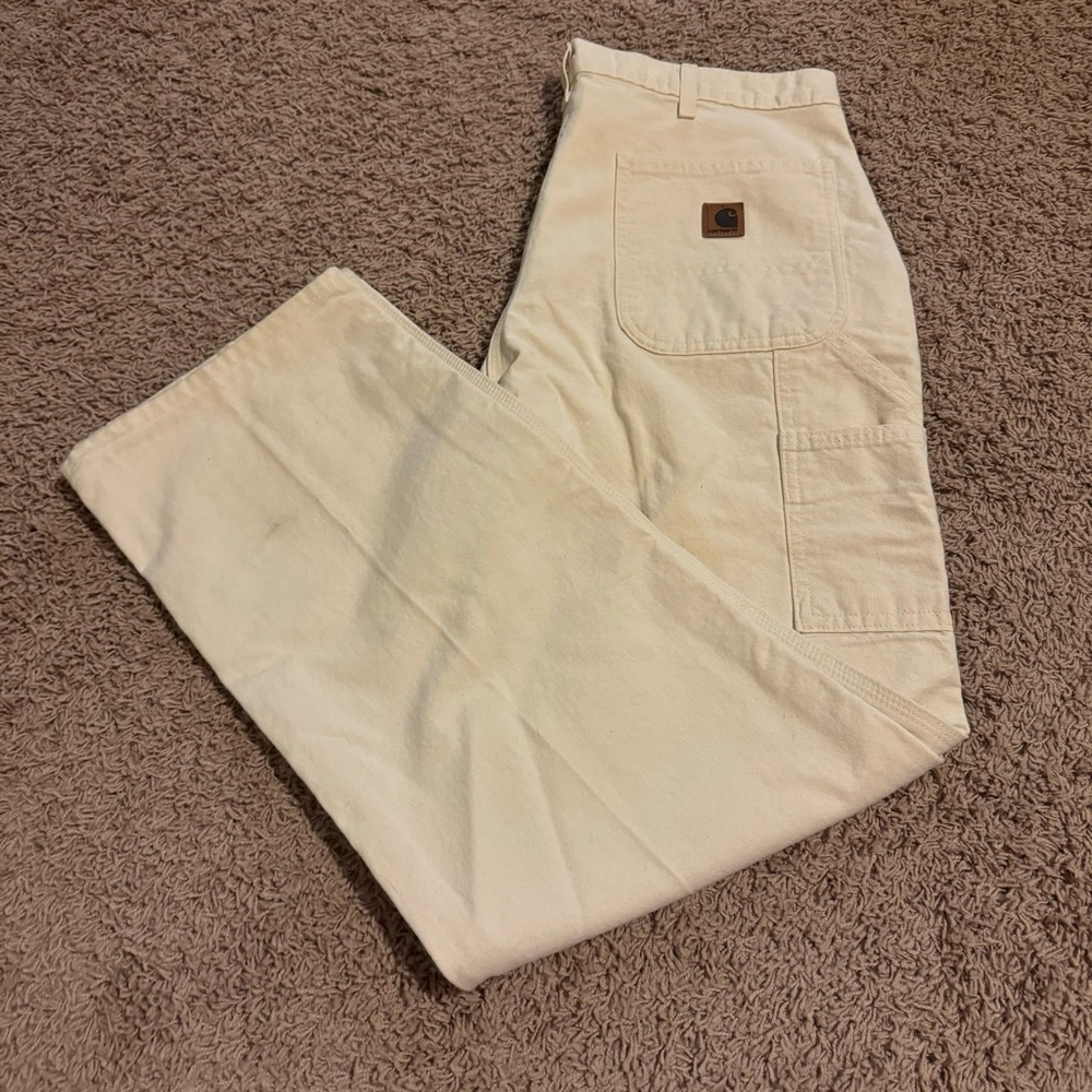 White Carhartt Jeans